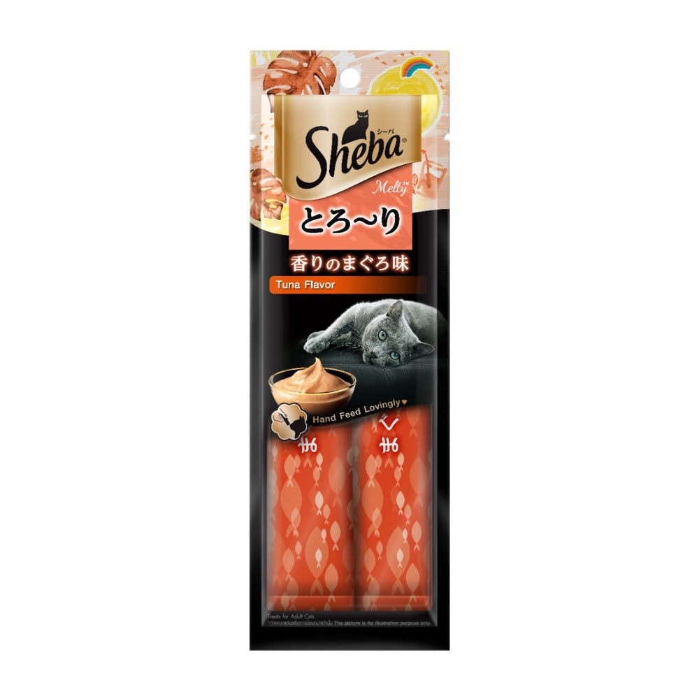 12 FOR $10.90: Sheba Melty Tuna Creamy Cat Treats 24gx12 (1 box)