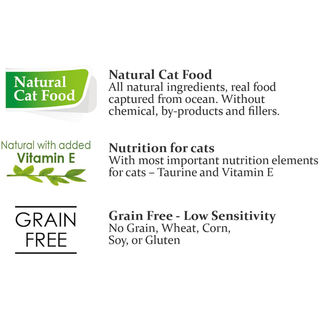 Cherie Flaked Yellowfin Mix Skipjack Tuna With Shrimp Entr??es In Gravy Canned Cat Food 80g