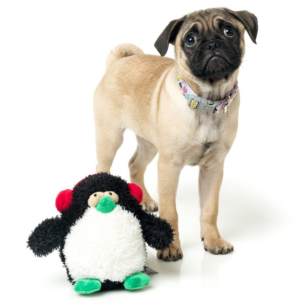FuzzYard X'mas Peeko The Penguin Plush Dog Toy